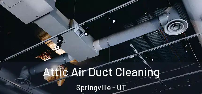 Attic Air Duct Cleaning Springville - UT