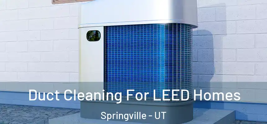  Duct Cleaning For LEED Homes Springville - UT